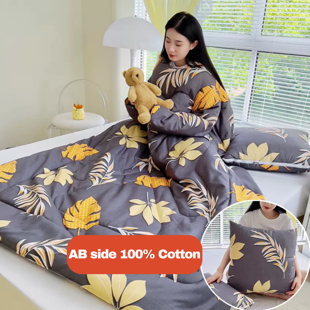 Multi Functional Portable Pillow Quilt
