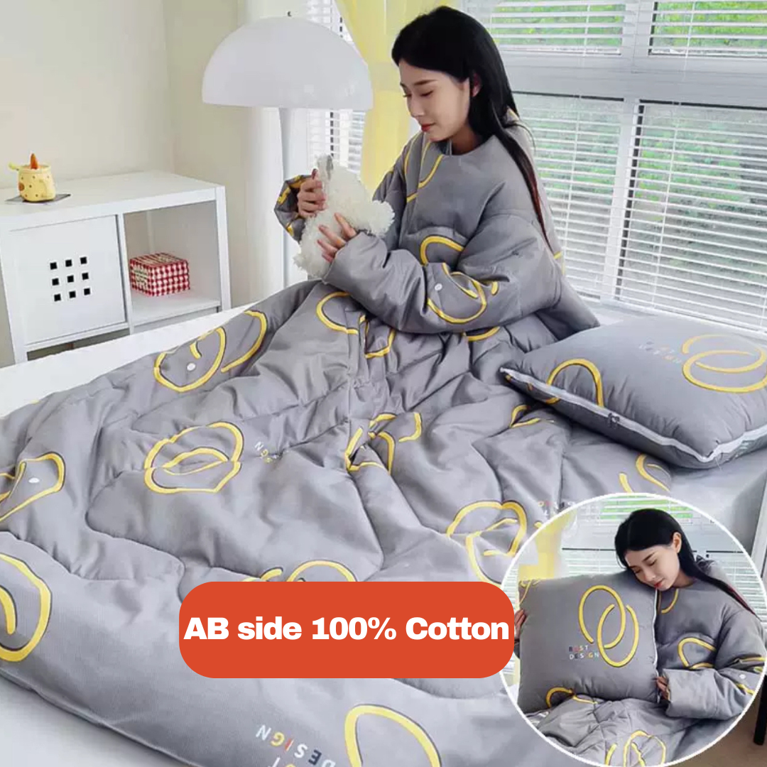 Multi Functional Portable Pillow Quilt