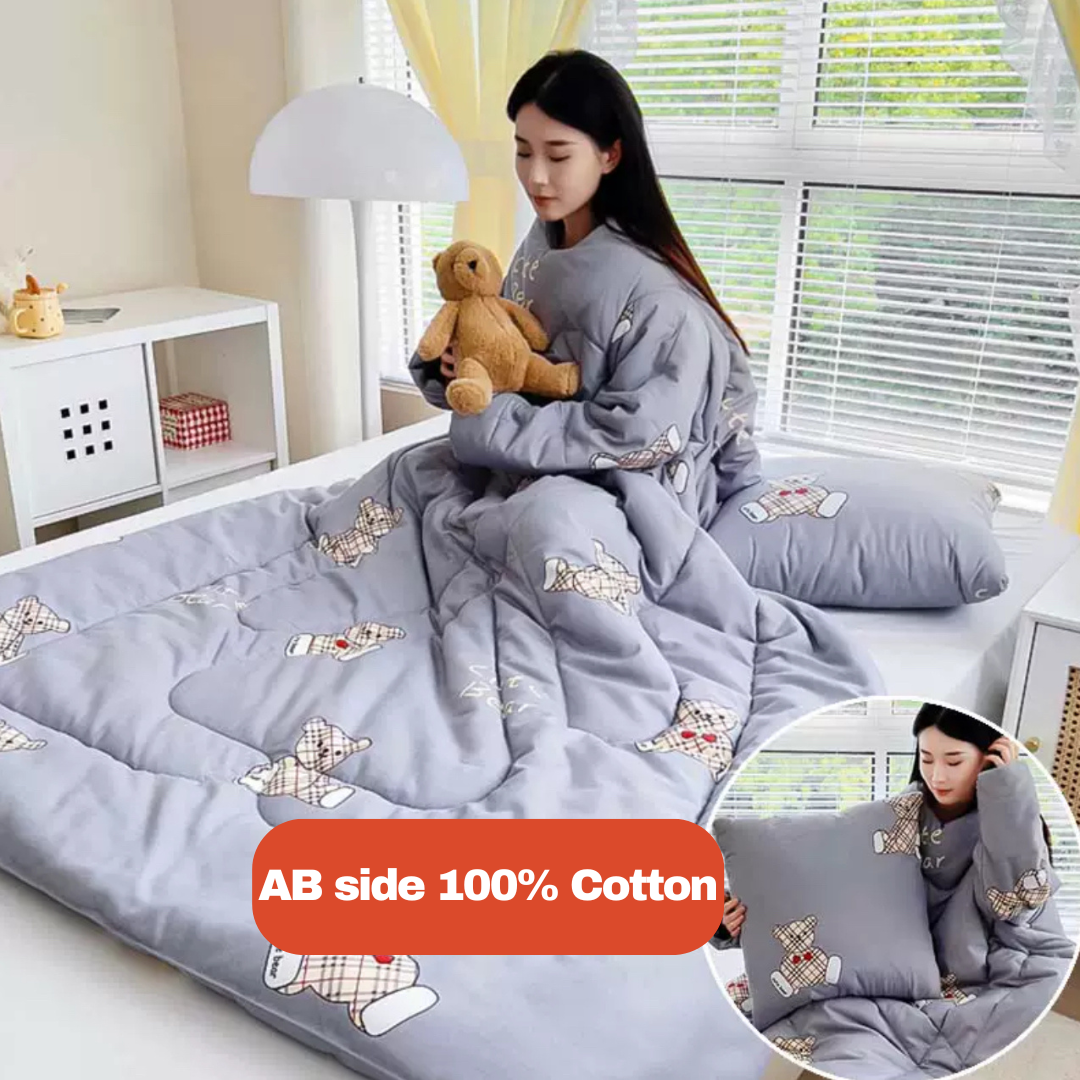 Multi Functional Portable Pillow Quilt