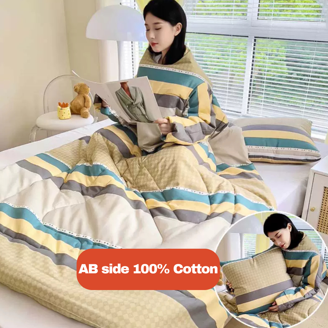 Multi Functional Portable Pillow Quilt