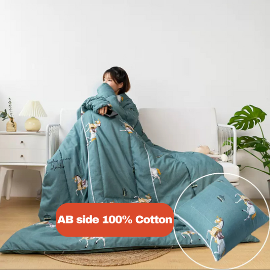 Multi Functional Portable Pillow Quilt