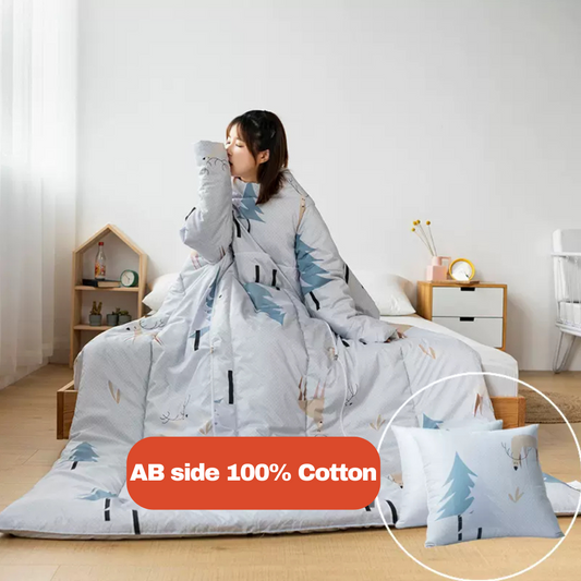 Multi Functional Portable Pillow Quilt