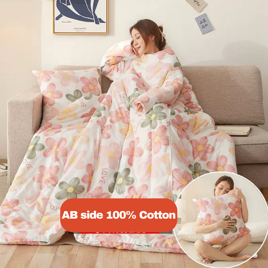 Multi Functional Portable Pillow Quilt