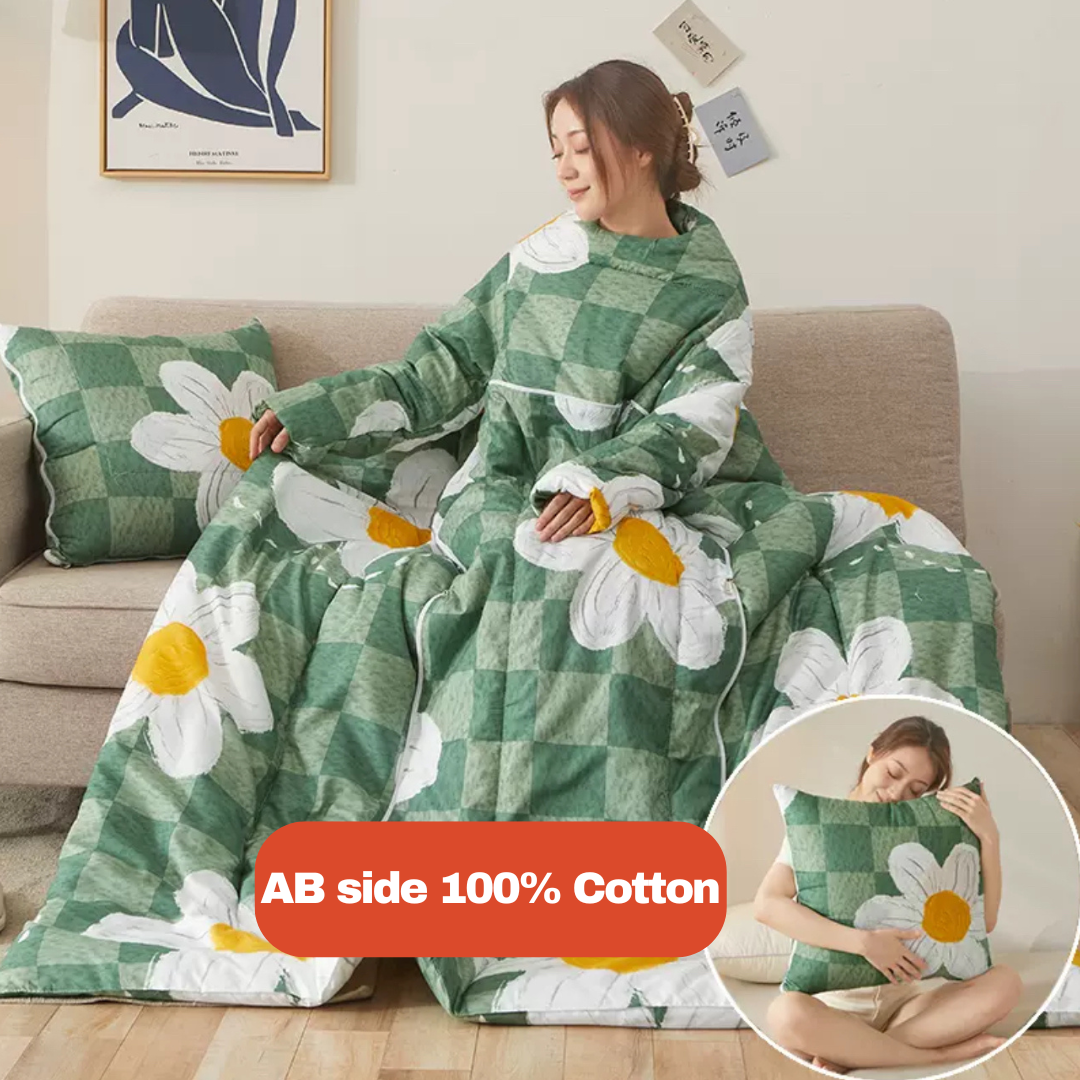 Multi Functional Portable Pillow Quilt