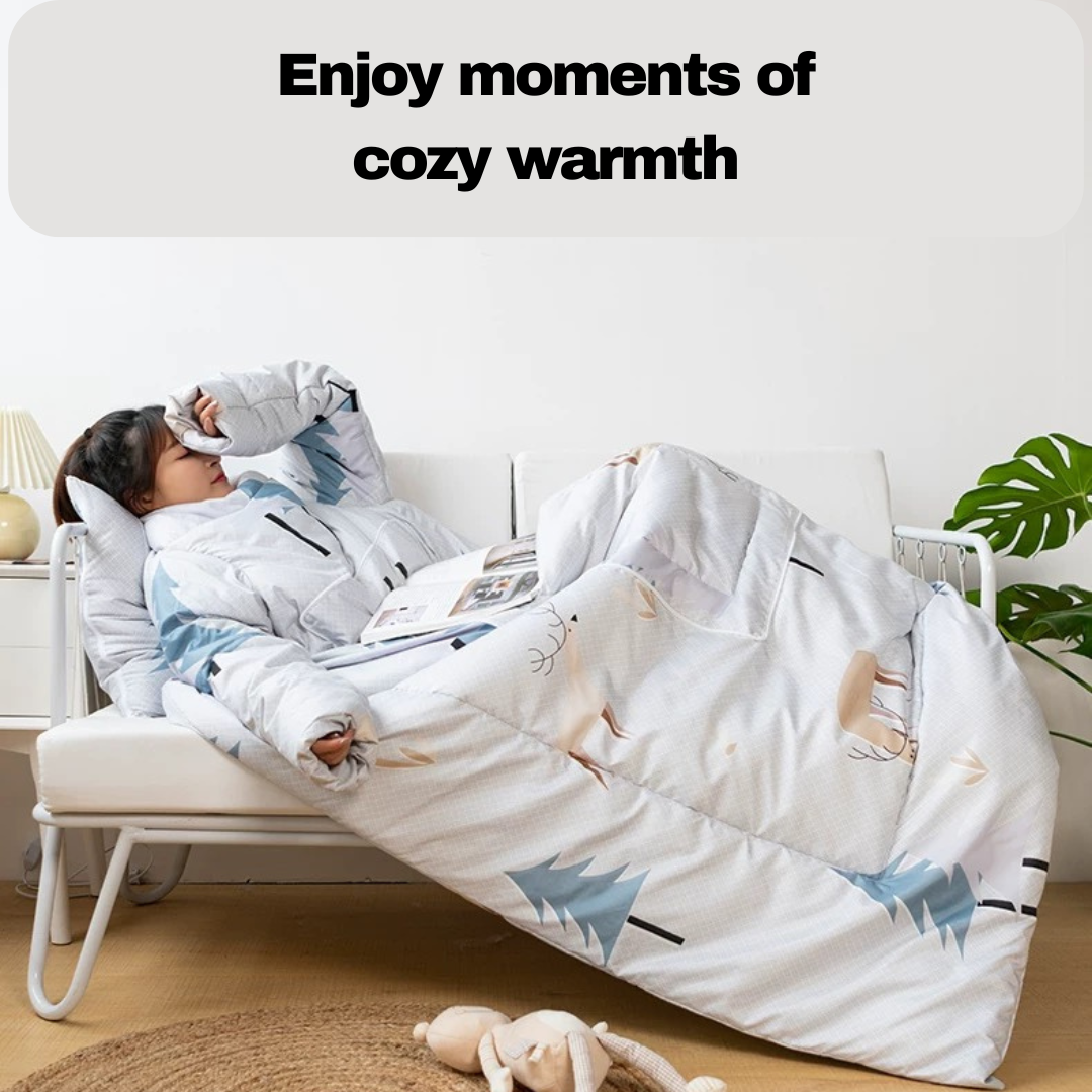 Multi Functional Portable Pillow Quilt